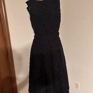 Tommy Hilfiger Black Pleated One Shoulder Dress